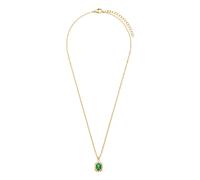 Lucardi Halskette Stahl 45 cm - Gelbgold Damen