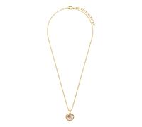 Lucardi Halskette Stahl 45 cm - Gelbgold Damen