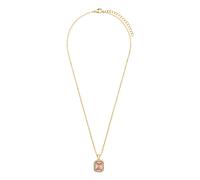 Lucardi Halskette Stahl 45 cm - Gelbgold Damen