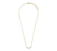 Lucardi Halskette Stahl 47 cm - Gelbgold legiert Damen