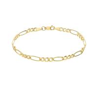 Lucardi - Herren Armband - Rechteckig - Schmuck - Geschenk Gold