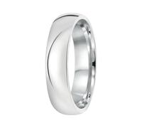 Lucardi - Herren Plattierter Ring - Schmuck - Geschenk Silber
