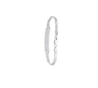 Lucardi - Kinder - Armband mit plattiertem Anhänger- Armband - 925 Silber - - Keine Stein - Silberfarbig- 15 cm - Nickelfrei
