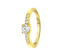 Lucardi - Kinder Plattierter Ring - Schmuck - Geschenk Gold