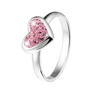 Lucardi - Kinder- Ring - 925 Silber - Gelbgold legiert - 15.50/49 mm - Nickelfrei