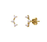 Lucardi Ohrringe 585 Gold - Gelbgold Damen