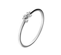 Lucardi Ohrringe 925 Silber - Silberfarbig 57mm Damen