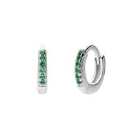 Lucardi Ohrringe 925 Silber - Silberfarbig Damen