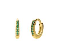 Lucardi Ohrringe 925 Silber - Silberfarbig Damen