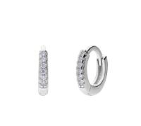 Lucardi Ohrringe 925 Silber - Silberfarbig Damen