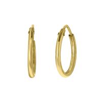 Lucardi Ohrringe - Goldfarbig Damen