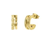 Lucardi Ohrringe Stahl Damen