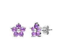 Lucardi Ohrringe Stahl Damen