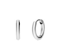 Lucardi Ohrringe Stahl Damen