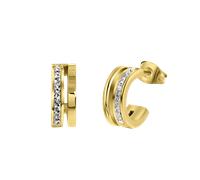 Lucardi Ohrringe Stahl Damen