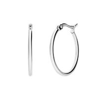 Lucardi Ohrringe Stahl Damen