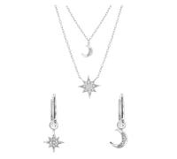 Lucardi Set 925 Silber Damen