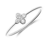 Lucardi Ring 925 Silber - Silberfarbig 60mm Damen