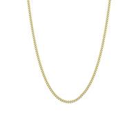 Lucardi - Unisex Halskette mit Plattierung - Schmuck - Geschenk Gold