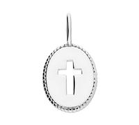 Luck Trader Halskette mit Kreuz-Anhänger aus Sterlingsilber, Heilige Kommunion, Taufe, Taufe