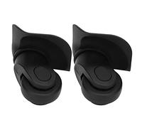 LUCKDANO Champs Gepäckrollen, Paar Schwarzer Koffer, Stumm, Einreihiges Rad, Ersatz für Gepäck - Leise, Langlebig, - Perfektes Outdoor-Reisezubehör