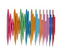 LUCKDANO Rundstricknadeln, Abnehmbares Rundstricknadel-Set, 33-teilig, Austauschbare Rundstricknadeln, Inklusive Größen 3,0 Mm Bis 8,0 Mm, Perfekt für Pullover, Schals und