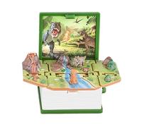 LUCKKY 3D-Popup-Buch-Schlüsselanhänger, 3D Pop Up Book Keychain, 3D Dinosaurier Spielzeug für Kinder, Mini PopUp Schlüsselanhänger, Mini Dinosaurier Figuren Buch Schlüsselanhänge (E)
