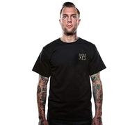 Lucky 13 Dead Skull Männer T-Shirt schwarz L 100% Baumwolle Biker, Rockabilly, Rockwear, Totenköpfe