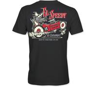 Lucky 13 Herren T-Shirt El Speedy Tee L13TS000082ZW Black-XXL