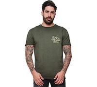 Lucky 13 Herren T-Shirt Vintage Iron, Farbe:Retro Green, Größe:2XL