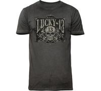 Lucky 13 T-Shirt L13 Tombstone Tee Black-S