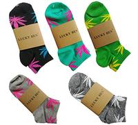 LUCKY BEN Herren Lb001 Freizeitsocken, Mehrfarbig, Medium