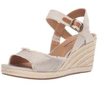 Lucky Brand Damen Mindra Espadrille Keilsandale, (Natural/Plat), 36 EU