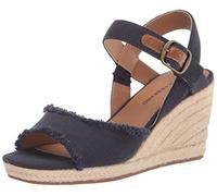 Lucky Brand Damen Mindra Espadrille Keilsandalen, Indigo/Mandala-Traum, 36 EU