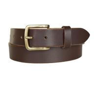 Lucky Brand Herren-Jeansgürtel aus Leder mit Schnittkanten, Braun, 81,3 cm, Braun, 80 cm