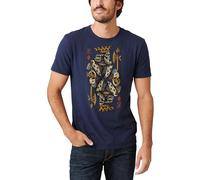 Lucky Brand Herren King of Diamonds Tee T-Shirt, American Navy, Mittel