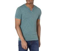 Lucky Brand Herren Venice Burnout Kerbkragen T-Shirt, Junefehler, Klein