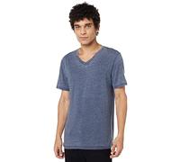 Lucky Brand Herren Venice Burnout V-Ausschnitt T-Shirt, American Navy, XX-Large