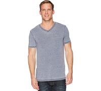 Lucky Brand Herren Venice Burnout V-Ausschnitt T-Shirt, American Navy, XX-Large