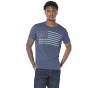 Lucky Brand Kleidung, Schuhe und Schmuck T-Shirt mit Usa-Flagge Hemd, American Navy, Medium