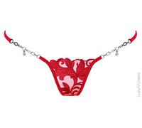 Lucky Cheeks - Love Story G-String - roter Mini String (S)