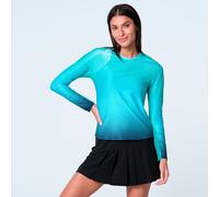 Lucky in Love Linen Nouveau Intuition Longsleeve Damen türkis | Größe: XS (nur noch 1 Artikel auf Lager)