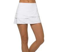 Lucky in Love Scallop Rock Damen Damen Tennis weiß