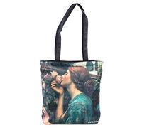 LUCKYWEATHER Shopper Einkaufstasche Damen Motiv SWEET ROSES I Shopping Bag wasserabweisend