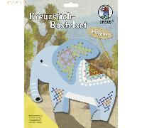 Ludwig Bähr URSUS Sticken Kreuzstich-Bastelset Elefant