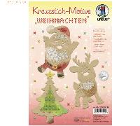 URSUS Sticken Kreuzstich-Motive Weihnachten 12er Set / Bei Hugendubel