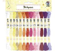 Ludwig Bähr Stickgarn 8m VE=52 Docken farbig sortiert