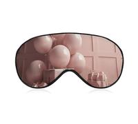 Luftballons und Geschenke Augenmaske, Seitenschlafmaske, leichte Augenbinde, Schlafmaske, Nasenpolster und Gummiband für Kinder, Frauen und Männer