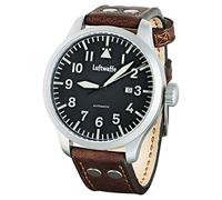 Luftwaffe Grosse Herren XL Fliegeruhr Baumuster A braun Schweizer Automatik Uhrwerk