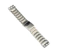 LUGEMA 24 * 26 Mm Silbernes Massives Edelstahl-Armband Kompatibel Mit Swatch YCS YAS YGS IRONY-Uhrenarmband-Bügel-Metalluhr-Armbändern